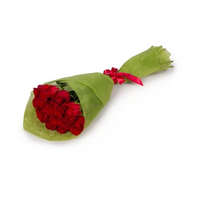 Букет из красных роз в фетре Бугульма Республика Татарстан